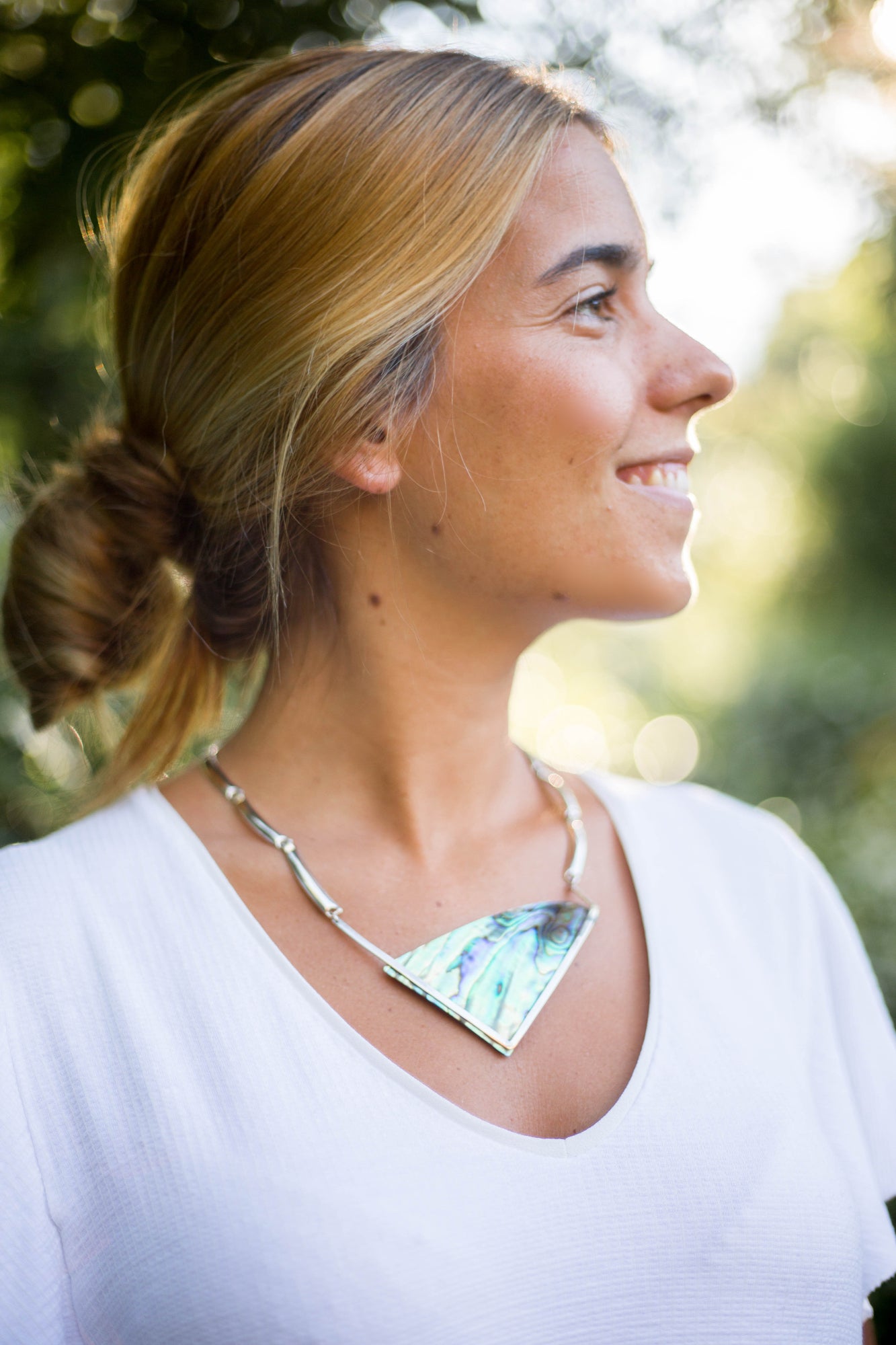 COLLAR PAUA SHELL - NEW ZEALAND ISLAND