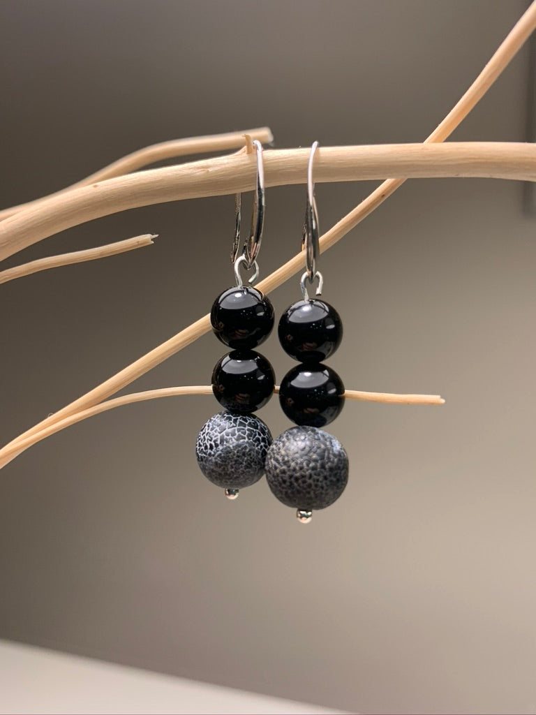 Pendent Festiu Onix Negre